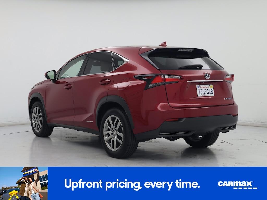 used 2015 Lexus NX 300h car, priced at $23,998