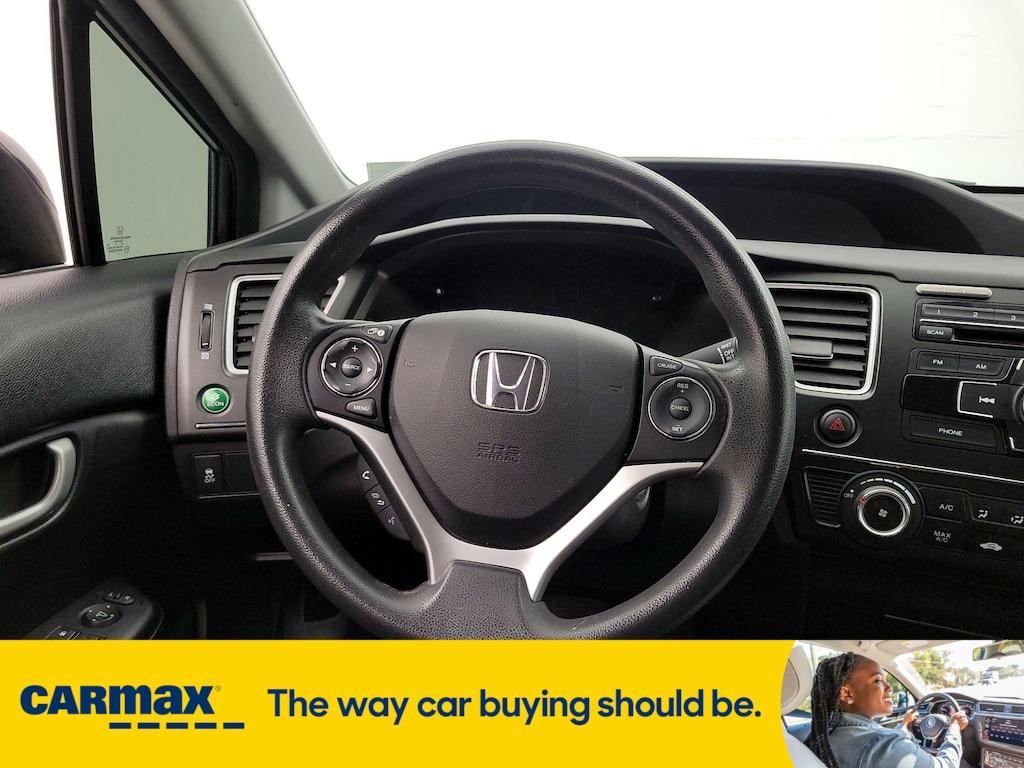 used 2015 Honda Civic car, priced at $15,998