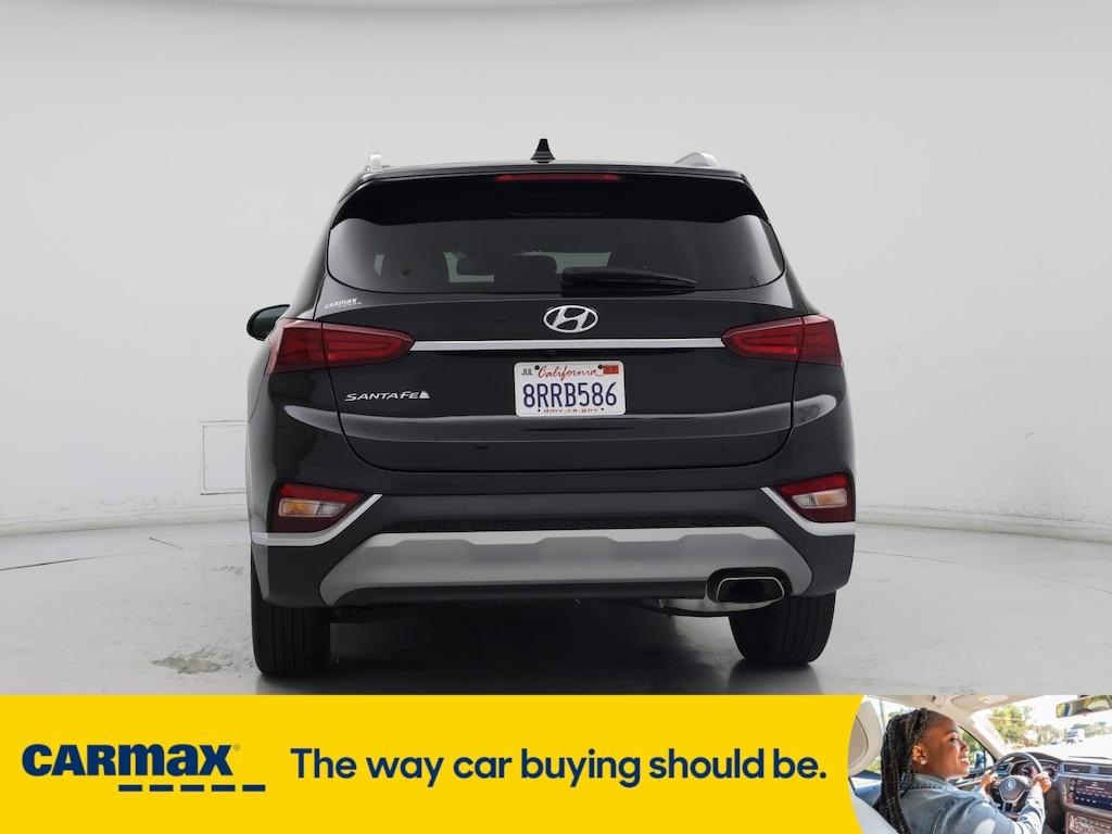 used 2020 Hyundai Santa Fe car, priced at $19,998
