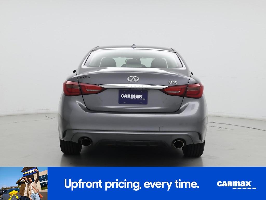 used 2018 INFINITI Q50 car, priced at $17,998