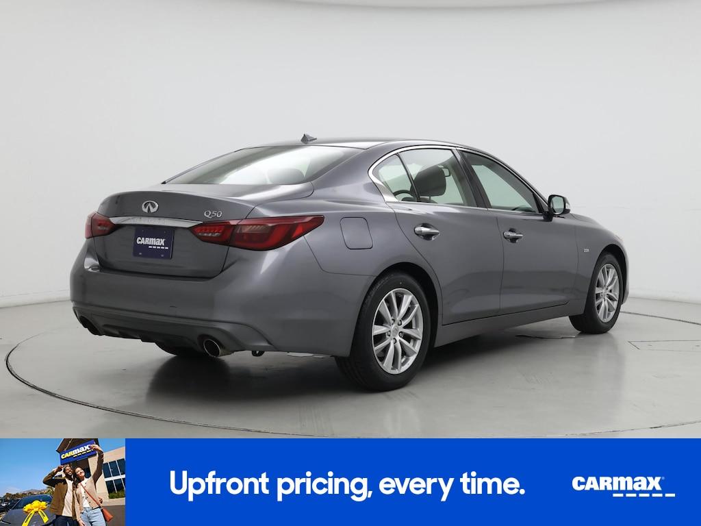 used 2018 INFINITI Q50 car, priced at $17,998