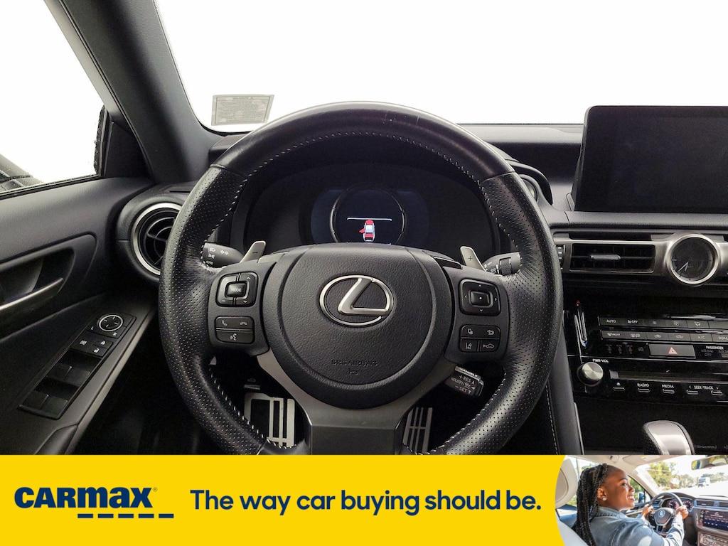 used 2022 Lexus IS 350 car, priced at $39,998