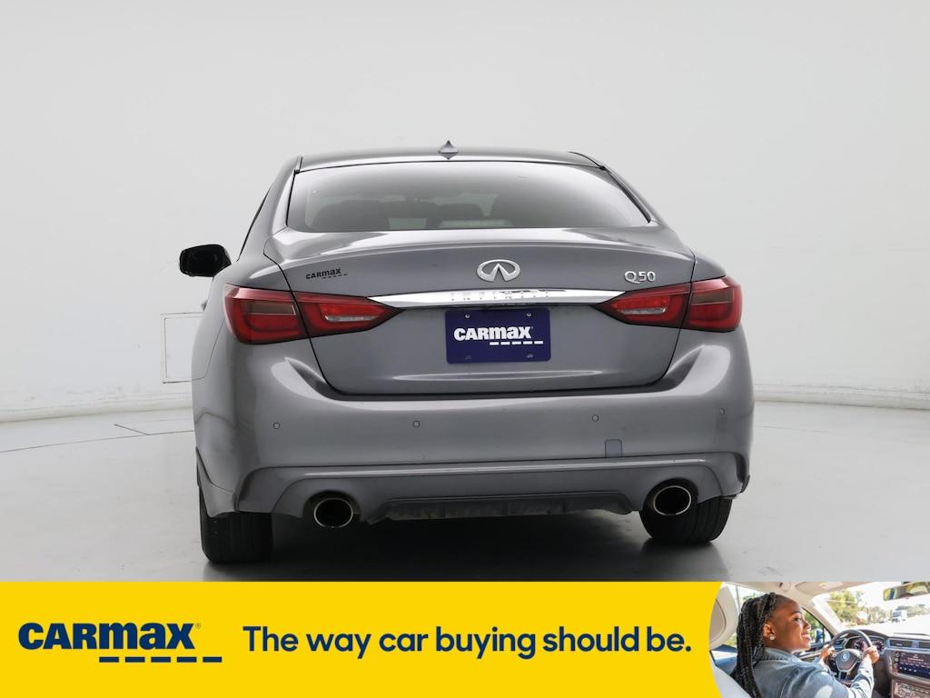 used 2022 INFINITI Q50 car, priced at $25,998