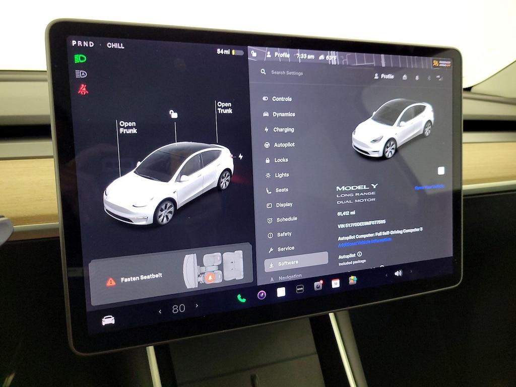used 2021 Tesla Model Y car, priced at $27,998