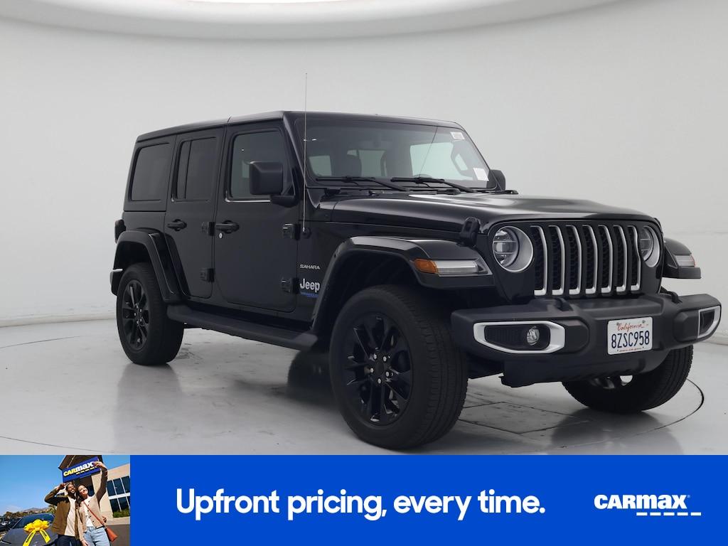 used 2021 Jeep Wrangler Unlimited 4xe car, priced at $31,998