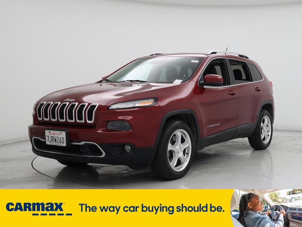 used 2015 Jeep Cherokee car, priced at $14,998