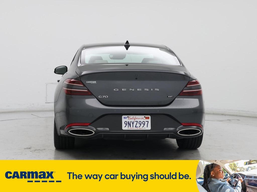 used 2022 Genesis G70 car, priced at $37,998