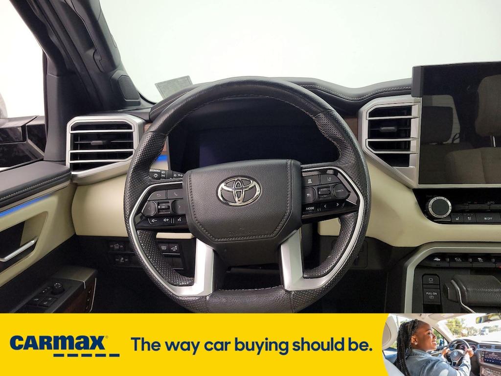 used 2022 Toyota Tundra car, priced at $46,998