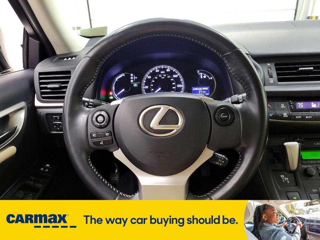 used 2015 Lexus CT 200h car, priced at $13,998