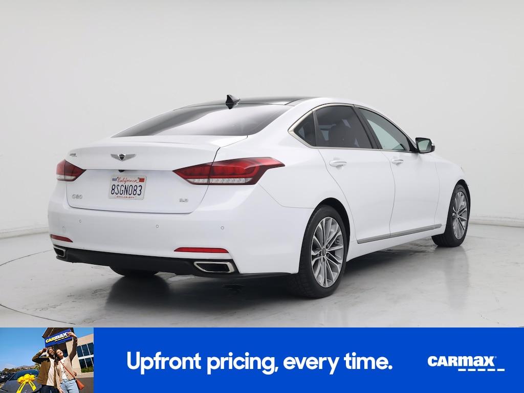 used 2017 Genesis G80 car, priced at $15,998