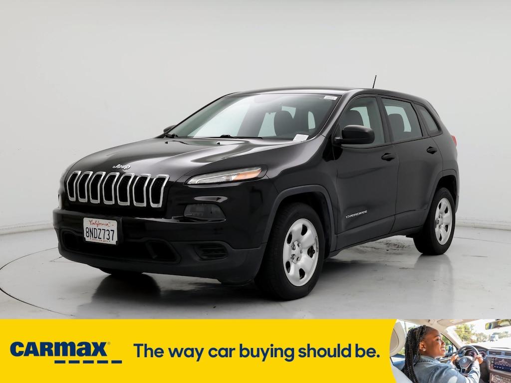 used 2016 Jeep Cherokee car, priced at $13,998