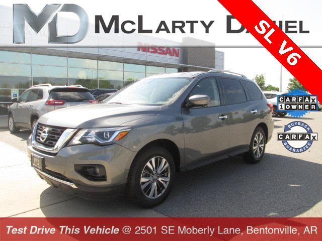 used 2018 Nissan Pathfinder car, priced at $19,755