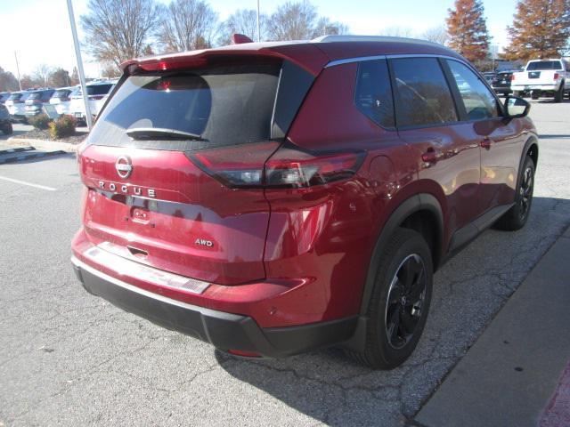 new 2025 Nissan Rogue car, priced at $34,338