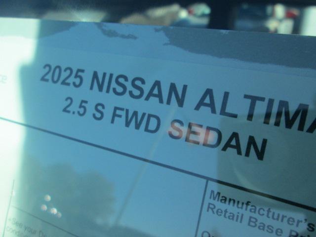 new 2025 Nissan Altima car, priced at $27,750