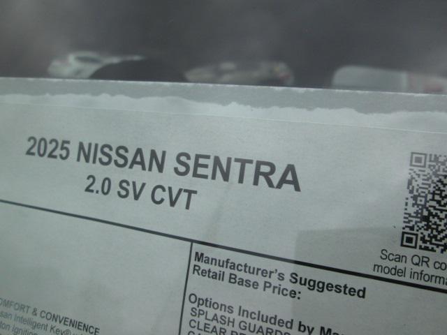 new 2025 Nissan Sentra car, priced at $24,332