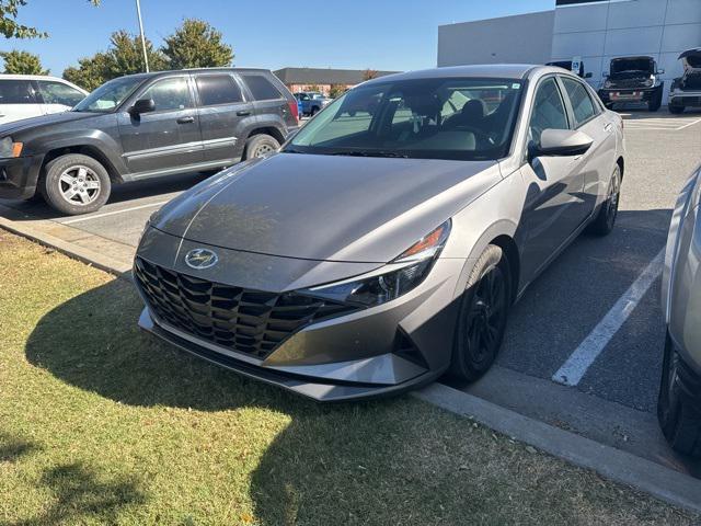 used 2021 Hyundai Elantra HEV car, priced at $18,989