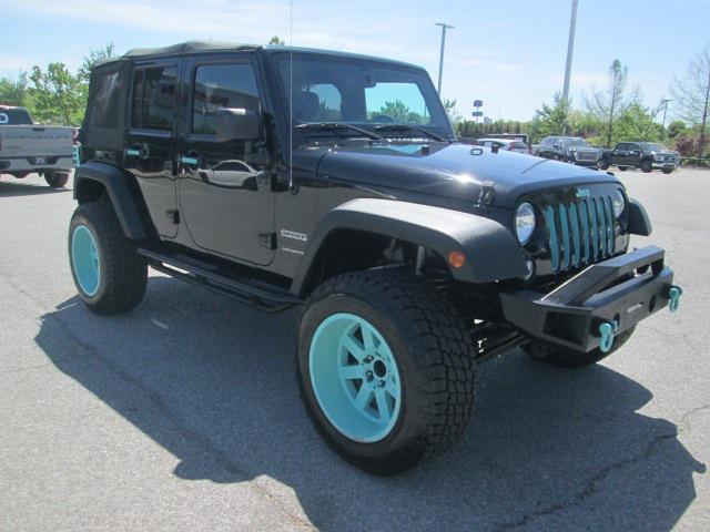 used 2016 Jeep Wrangler Unlimited car, priced at $26,589
