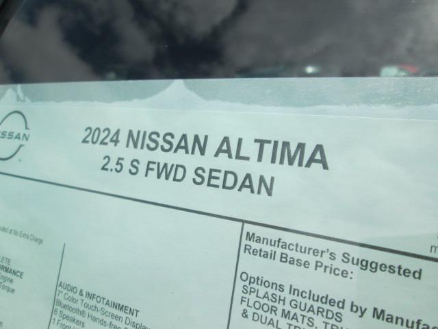 new 2024 Nissan Altima car, priced at $23,325