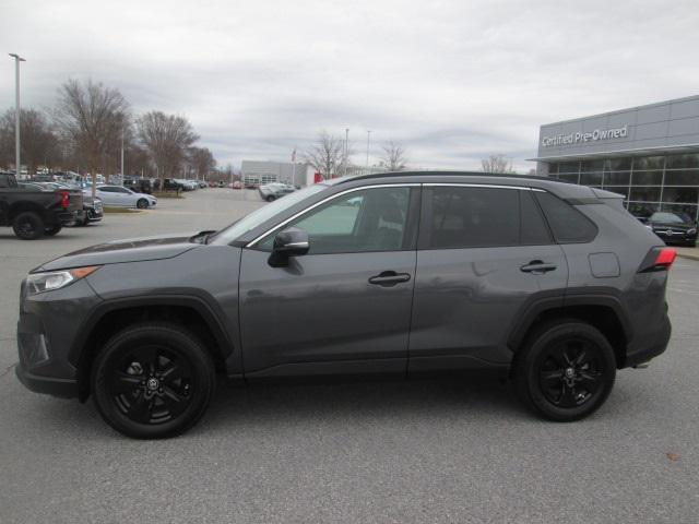 used 2021 Toyota RAV4 car, priced at $27,499