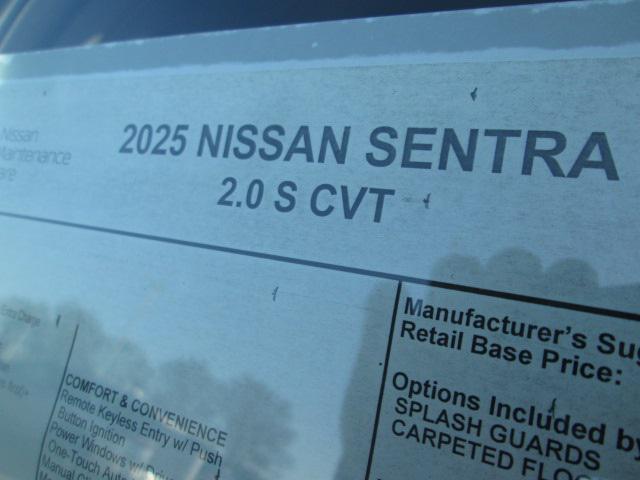 new 2025 Nissan Sentra car, priced at $22,755