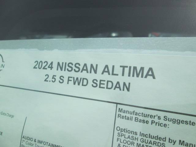 new 2024 Nissan Altima car, priced at $28,120