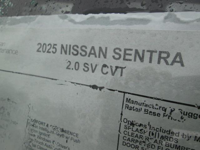 new 2025 Nissan Sentra car, priced at $22,885