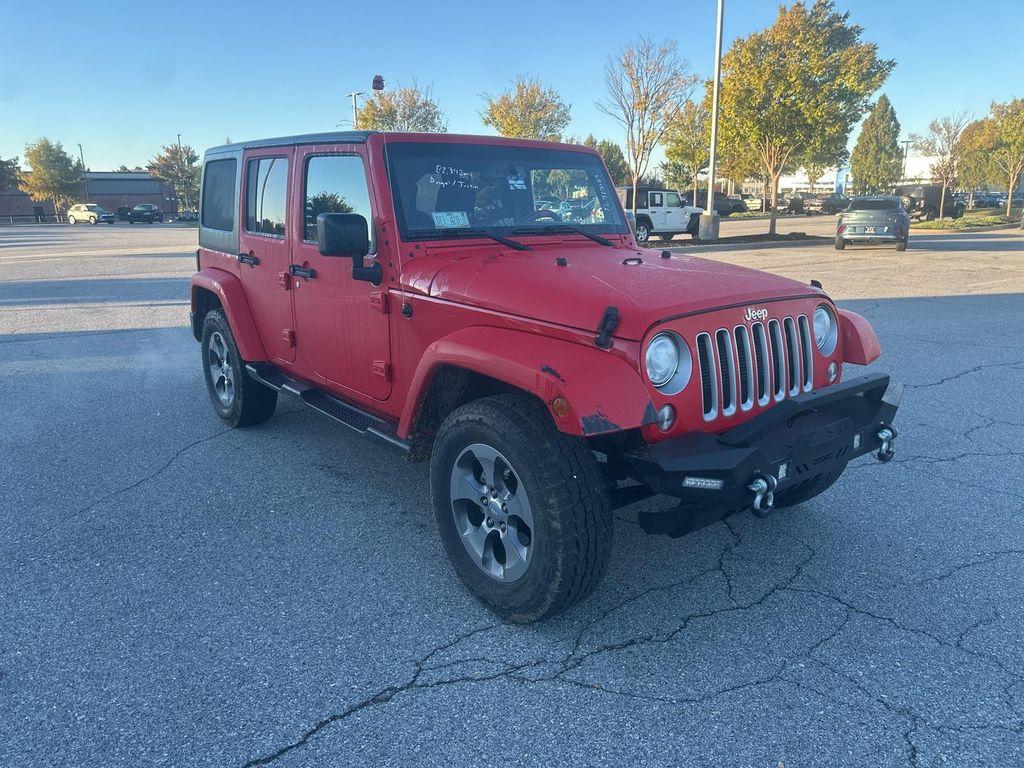 used 2018 Jeep Wrangler JK Unlimited car, priced at $21,399