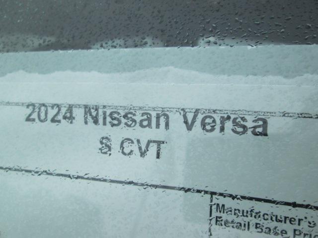 new 2024 Nissan Versa car, priced at $20,520