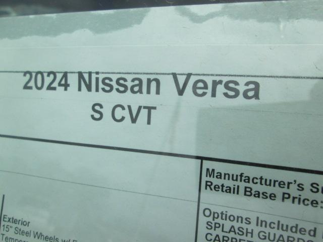 new 2024 Nissan Versa car, priced at $19,601