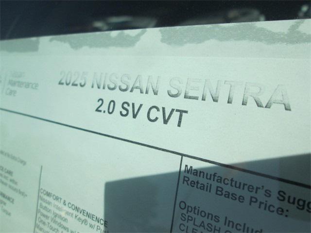 new 2025 Nissan Sentra car, priced at $24,470