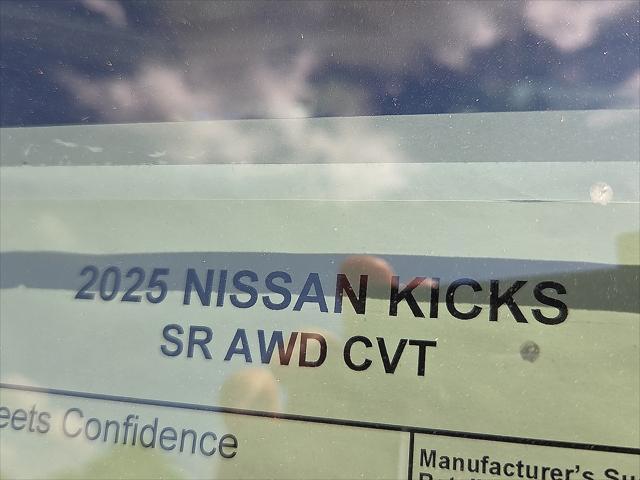 new 2025 Nissan Kicks car, priced at $30,224