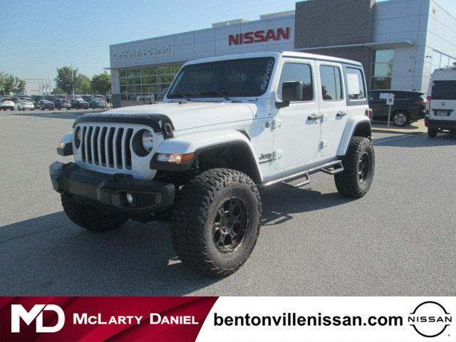 used 2021 Jeep Wrangler Unlimited car, priced at $31,943