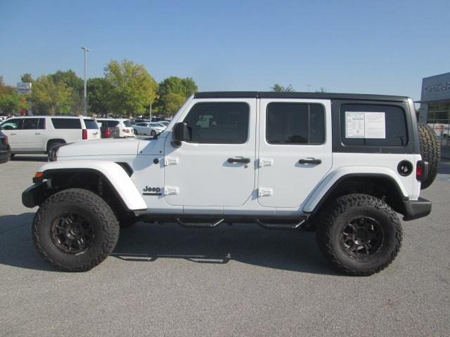 used 2021 Jeep Wrangler Unlimited car, priced at $31,943