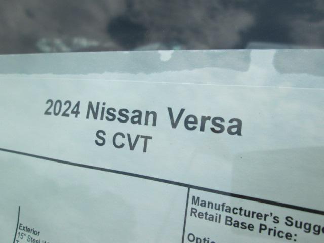 new 2024 Nissan Versa car, priced at $20,279