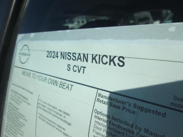 new 2024 Nissan Kicks car, priced at $23,436