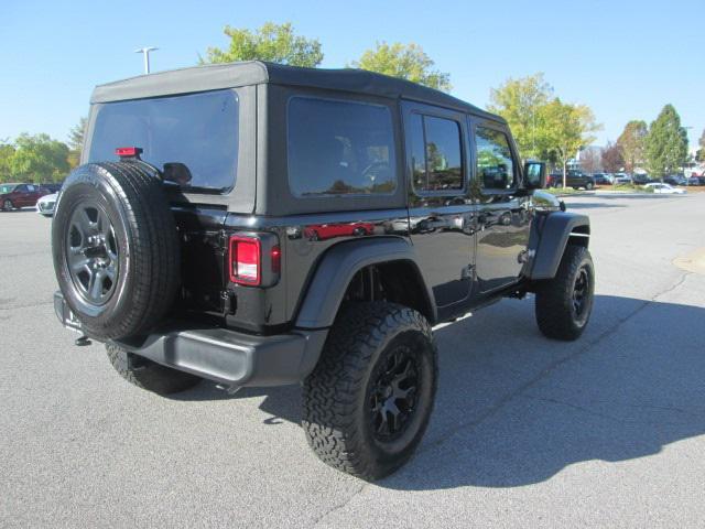 used 2021 Jeep Wrangler Unlimited car, priced at $33,974