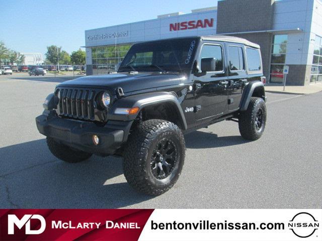 used 2021 Jeep Wrangler Unlimited car, priced at $33,974