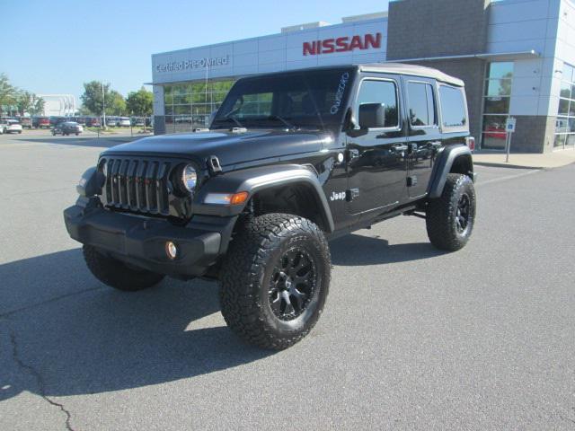 used 2021 Jeep Wrangler Unlimited car, priced at $33,974