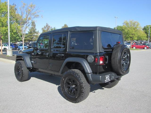 used 2021 Jeep Wrangler Unlimited car, priced at $33,974