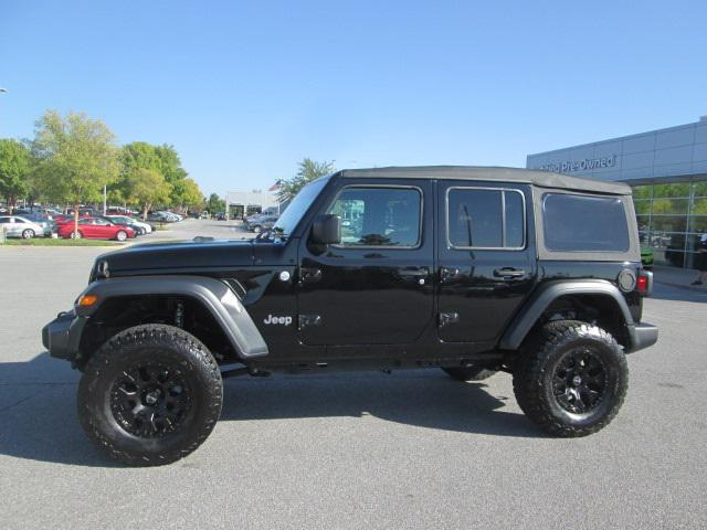 used 2021 Jeep Wrangler Unlimited car, priced at $33,974