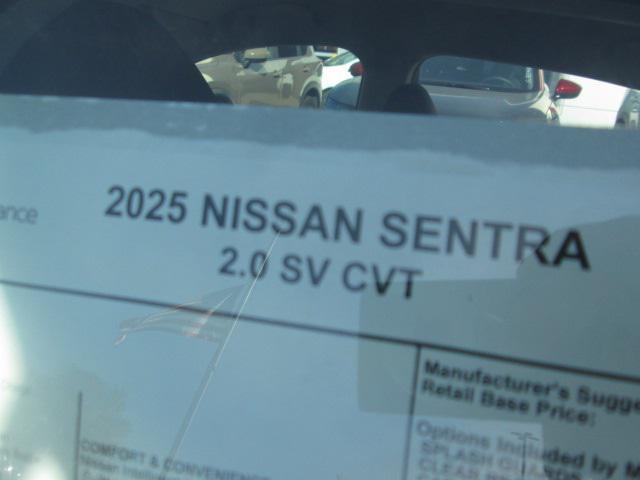 new 2025 Nissan Sentra car, priced at $22,460