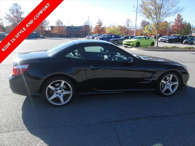 used 2015 Mercedes-Benz SL-Class car, priced at $32,653