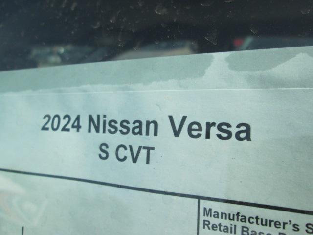 new 2024 Nissan Versa car, priced at $20,279