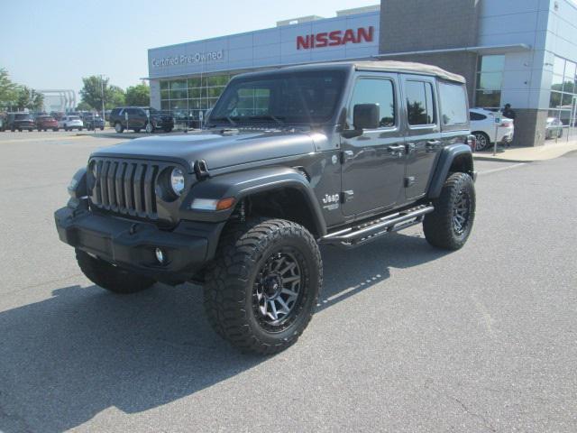 used 2020 Jeep Wrangler Unlimited car, priced at $28,957