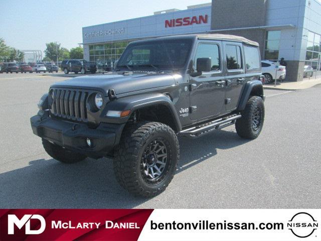 used 2020 Jeep Wrangler Unlimited car, priced at $28,957