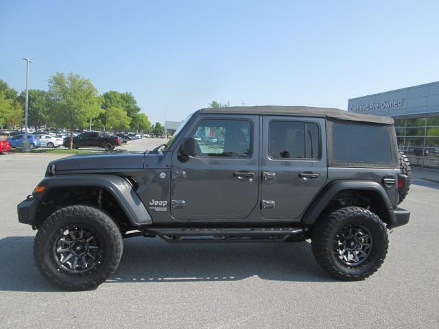 used 2020 Jeep Wrangler Unlimited car, priced at $28,957