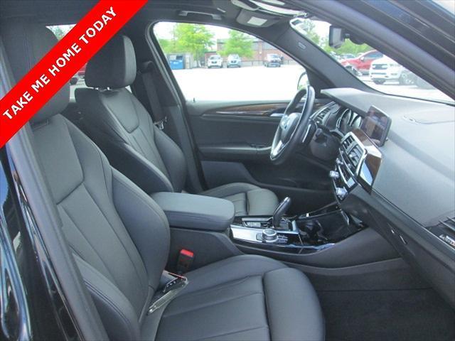 used 2021 BMW X3 car, priced at $22,549