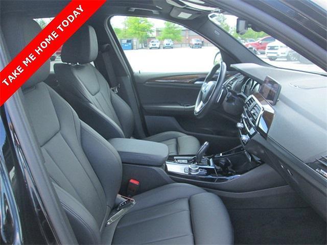 used 2021 BMW X3 car, priced at $22,859