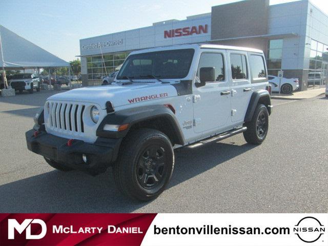 used 2018 Jeep Wrangler Unlimited car, priced at $23,988