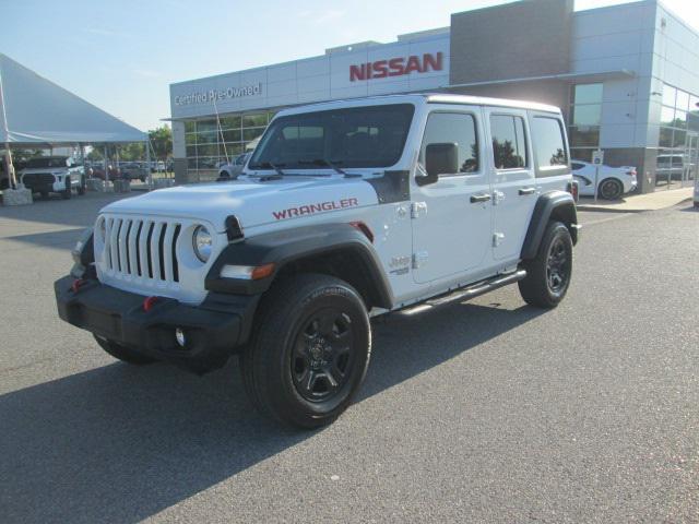 used 2018 Jeep Wrangler Unlimited car, priced at $23,988